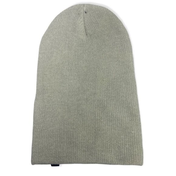 NWT Nordstrom‎ Modena Ribbed Knit Beanie Tan Beige Neutral New Winter Hat Toque - Picture 2 of 12